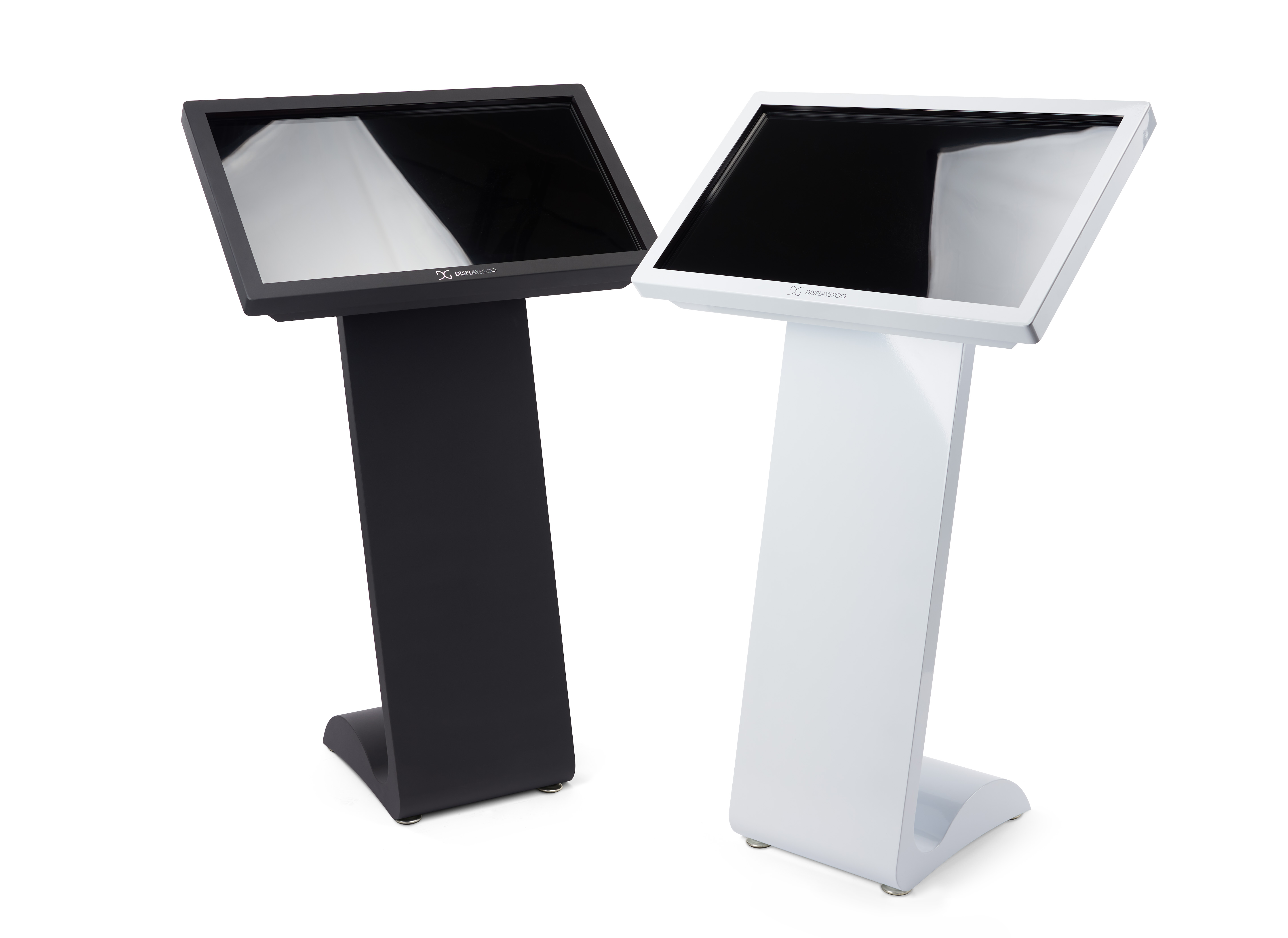 Horizontal Touch Screen Display Floor Stand | 1080p