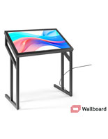 Accessible touch screen kiosk is bundled with Wallboard 2.0 content management software