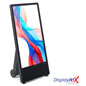 Indoor Mobile Digital Signage A-Frame with DisplayIt XPress software