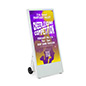 Mobile digital signage for indoor use
