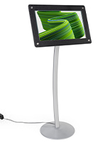 Digital poster pedestal stand with Android operating system