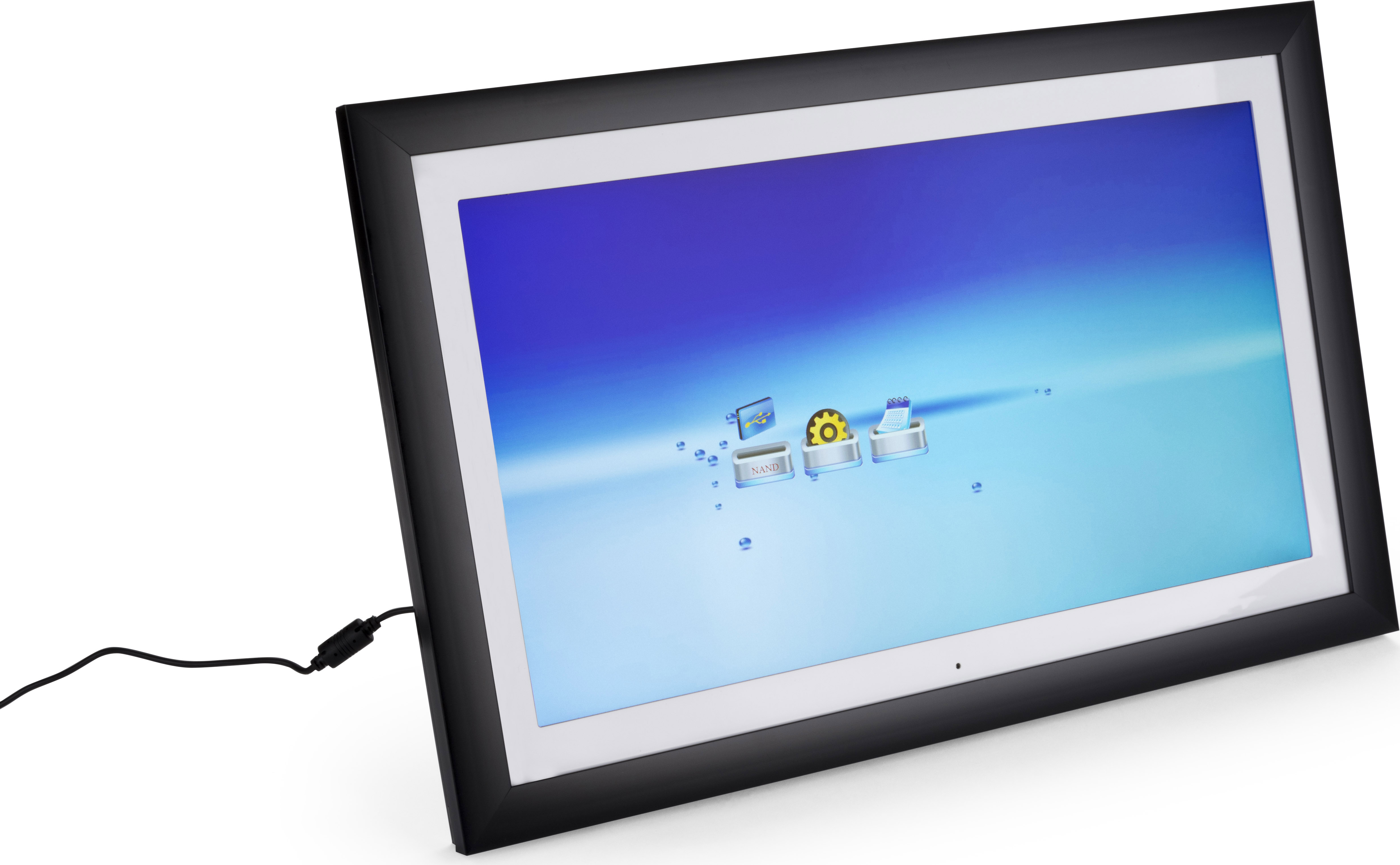 High Resolution LCD Digital Frame | 4GB Internal Memory | Displays2Go