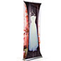 3D layered roll up banner stand with digital custom printed graphics