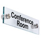 “Conference Room” Sign with 1" Standoffs
