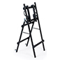 Folding TV easel with durable steel build
