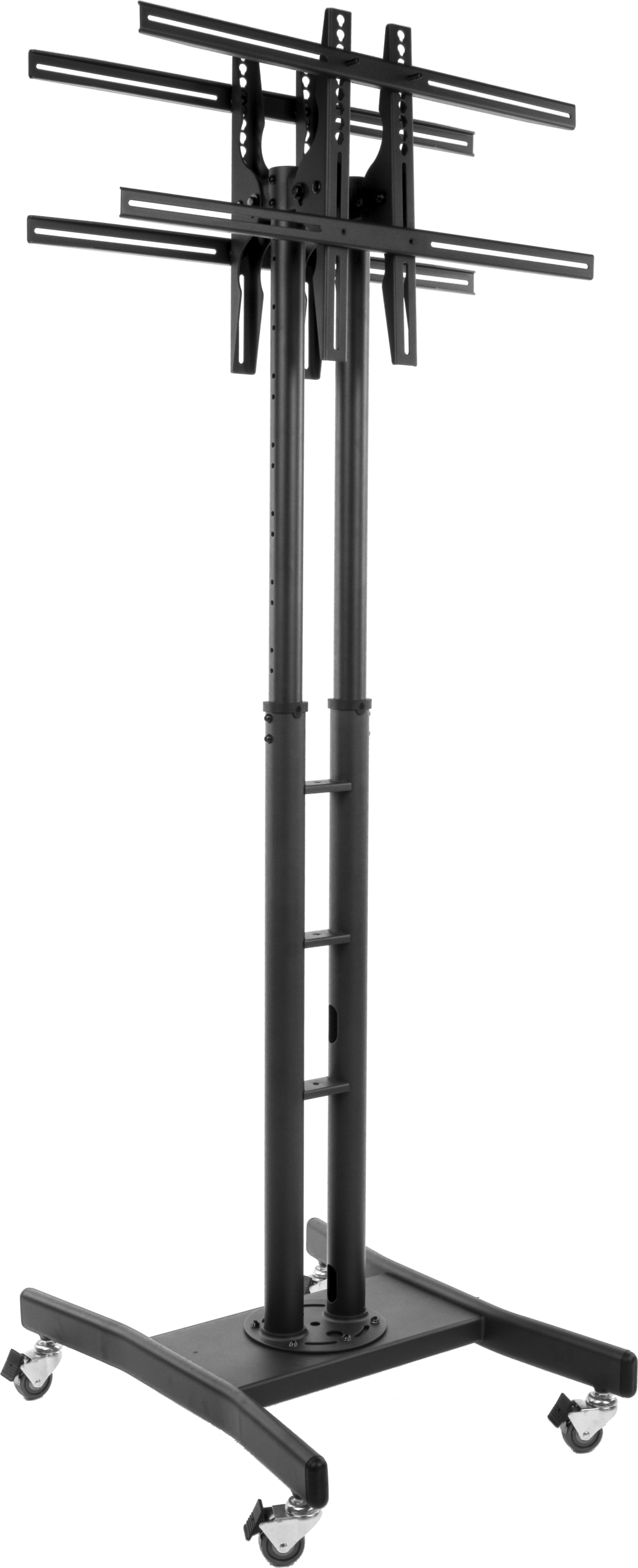 Double tv stand discount
