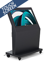 Outdoor touch screen display with 1920 by 1080 screen resolution