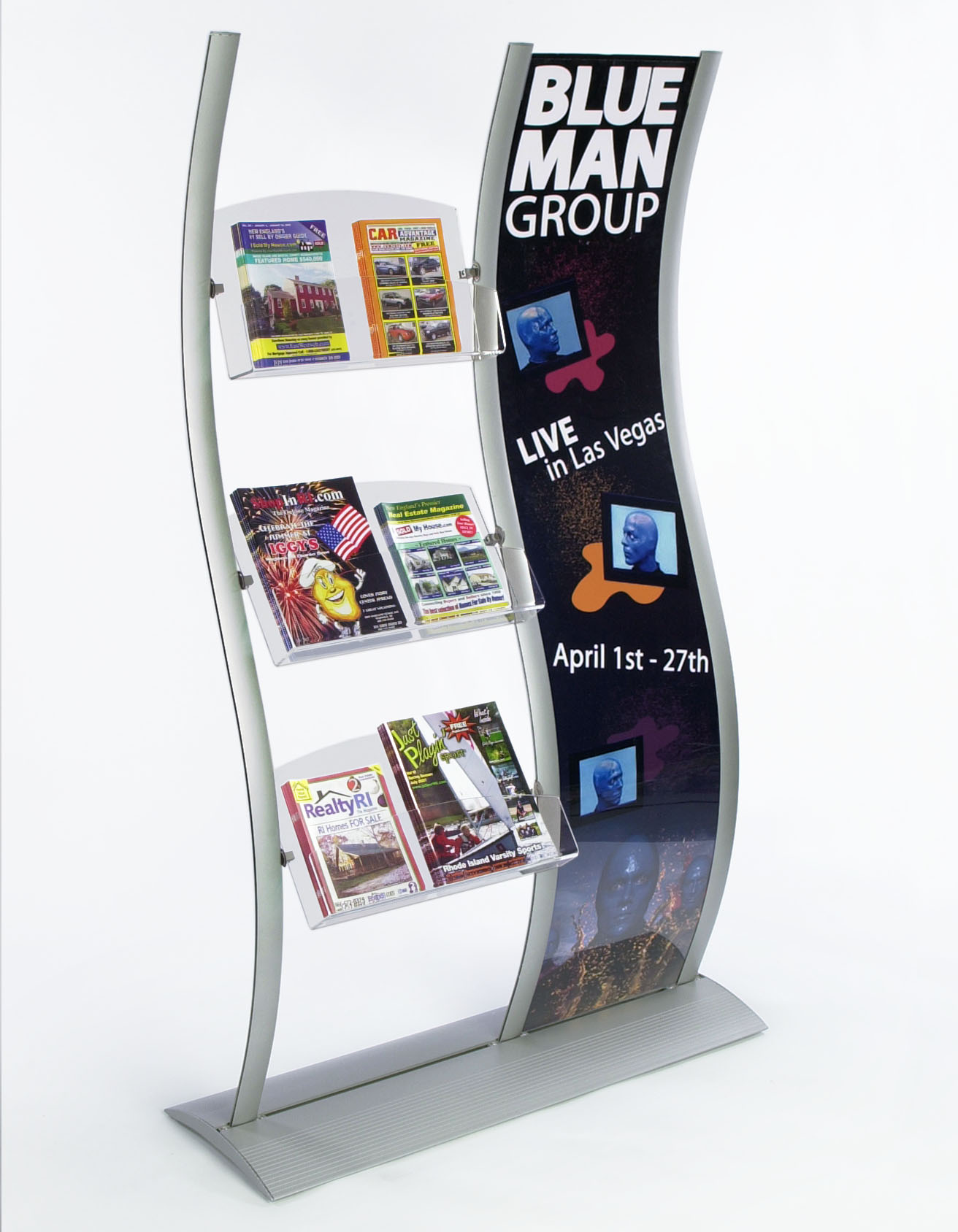 Catalog Racks use (2) lenses to keep your poster clean and safe