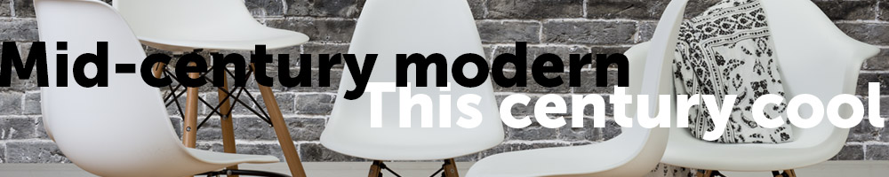Head back in time to a period of great design innovation with Eames-style mid-century modern seating!