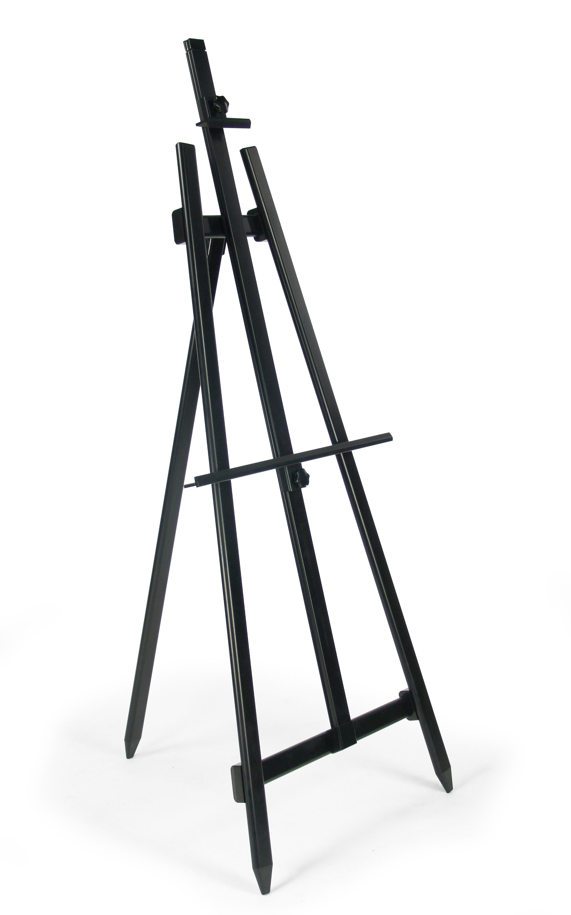 Steel Pipe Portable Floor Easel Stand for Decorative Display