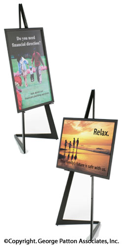 Easel Stand Widely Use Fixed Poster Portable Poster Easel Stable