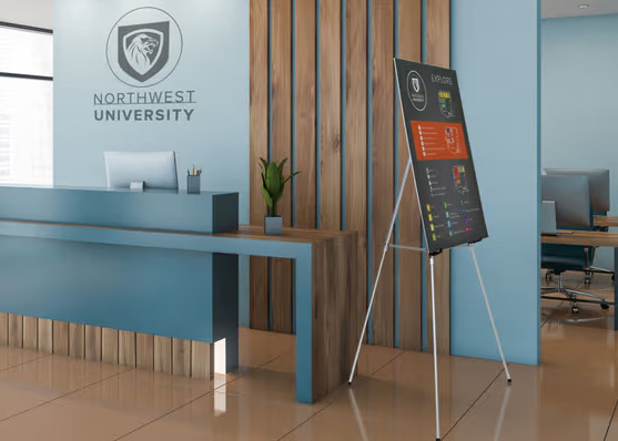 wallboard content management interface