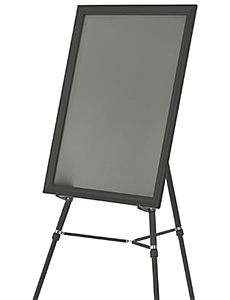 Easels with Poster Frames  Wood & Aluminum Stands for Signs