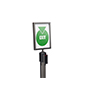 8.5 x 11 Sign Holder Topper for RCCDX QueuePole.Deluxe Stanchions - Graphite - Image 9