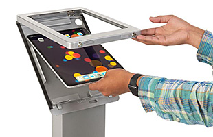 Tablet holders for high school learning