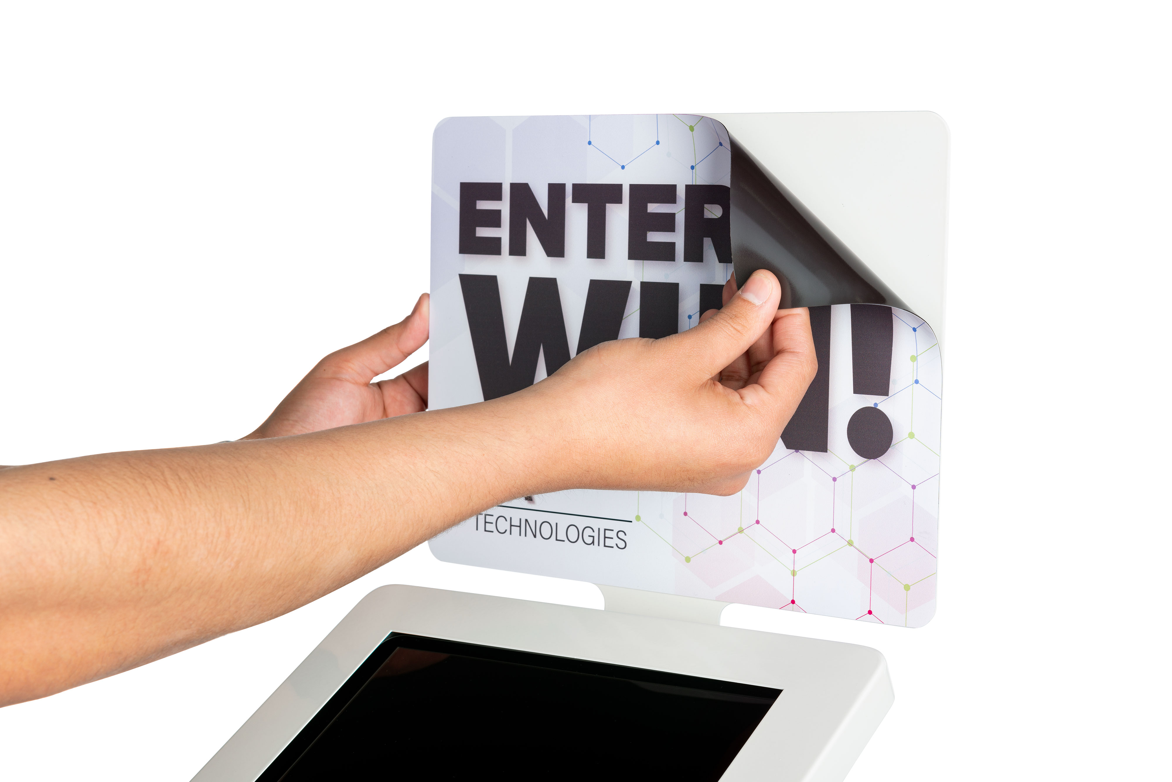 Custom Printed Graphics for IPELIT97 Tablet Stands, UV Printing - Full Color - Image 4