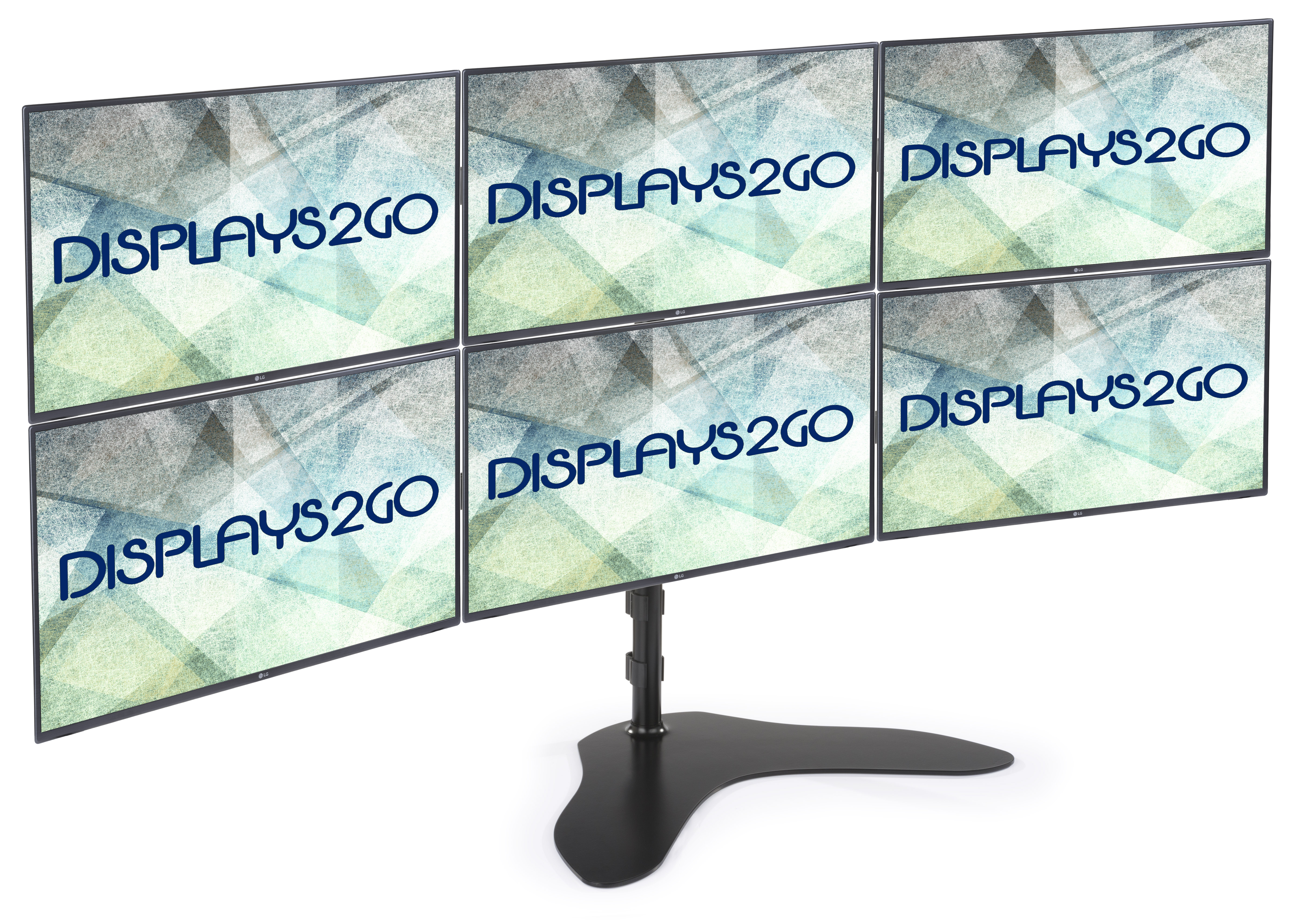 6 Monitor Stand | VESA Compatible | Displays2Go