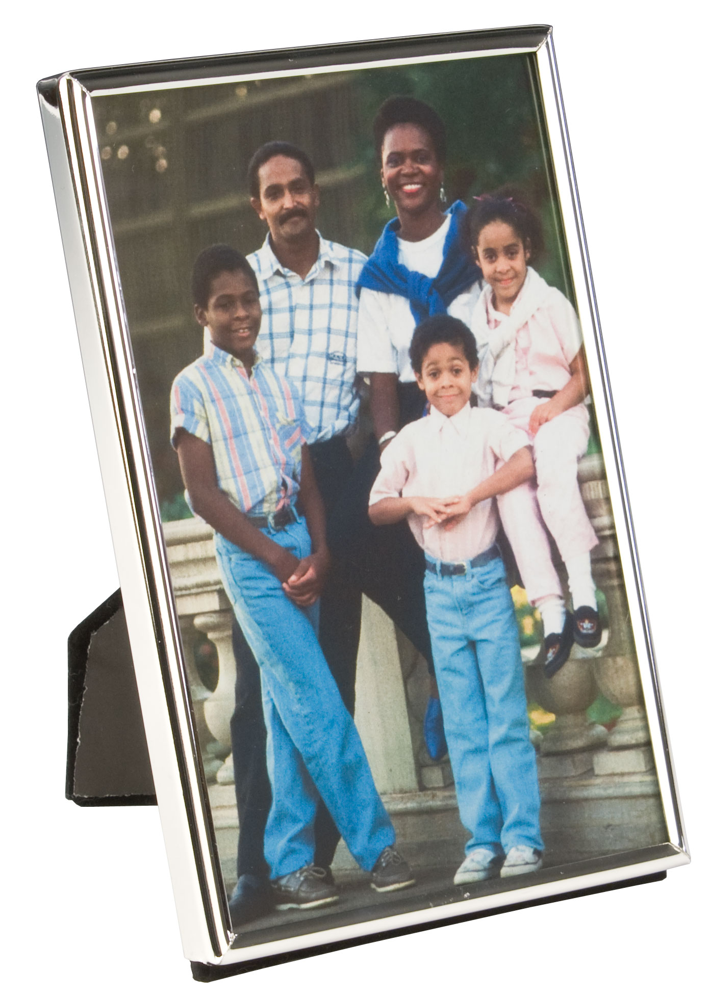 Insurance Photo Frame Silver Reflective Photo Frames | 4 x 6 Picture Holders | Displays2Go