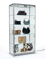 Silver Frame Display Cases