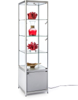 Led Towers Glass Display Cabinets