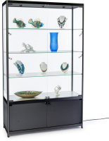 4’ Wide Illuminated Display Case