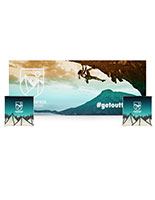 Replacement Graphics for EX20SEGSET SEG light box display includes graphics for backwall and two counters