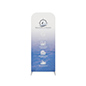 Replacement Graphics for EXFOLD2X5 Tension Fabric Display use a dye sublimation printed process for long-lasting graphics
