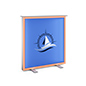 LED Light Box Counter with RGB Frame includes stabilizing feet