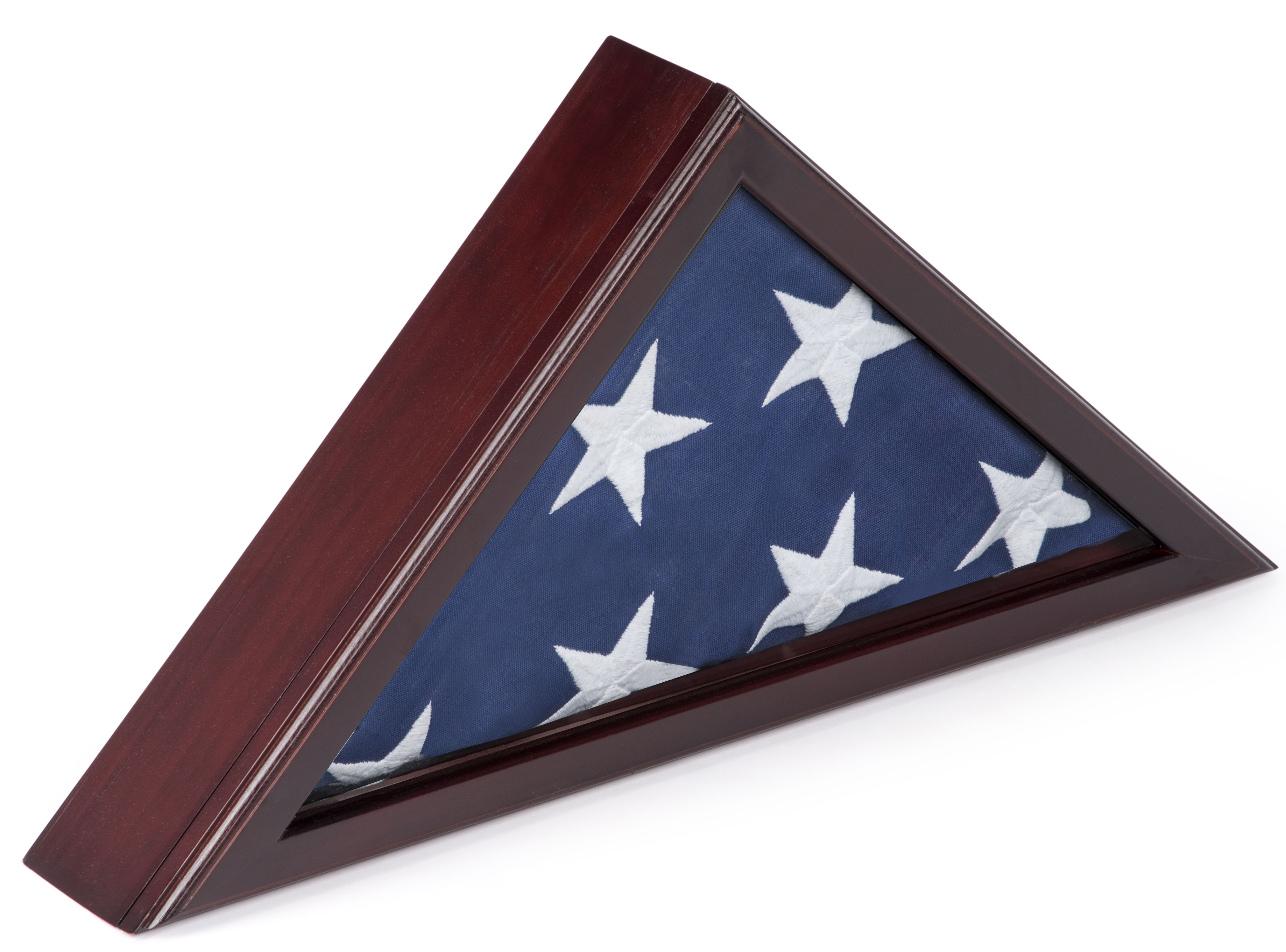 Flag Box Display | Traditional Triangular Frame | Displays2Go