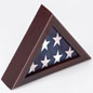 Mantel Flag Case with Traditional Military Look