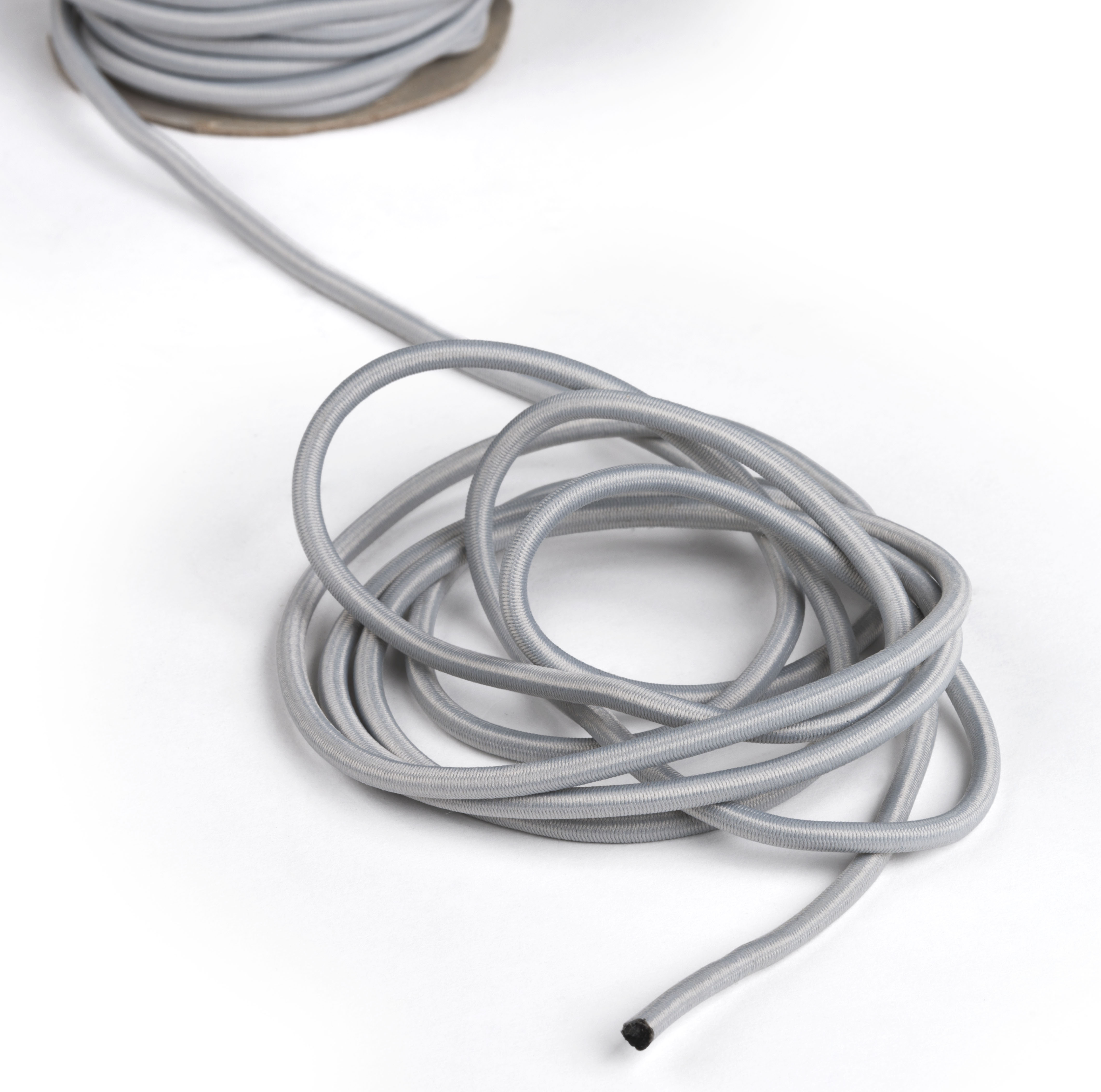 Set of (4) 16” QueuePole Slim Posts, 2 Wall Receptors, w/ 50’ Gray Cord - Silver - Image 5