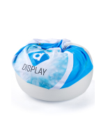 all-over print custom inflatable ottoman branded cover for FDIFOT04CP