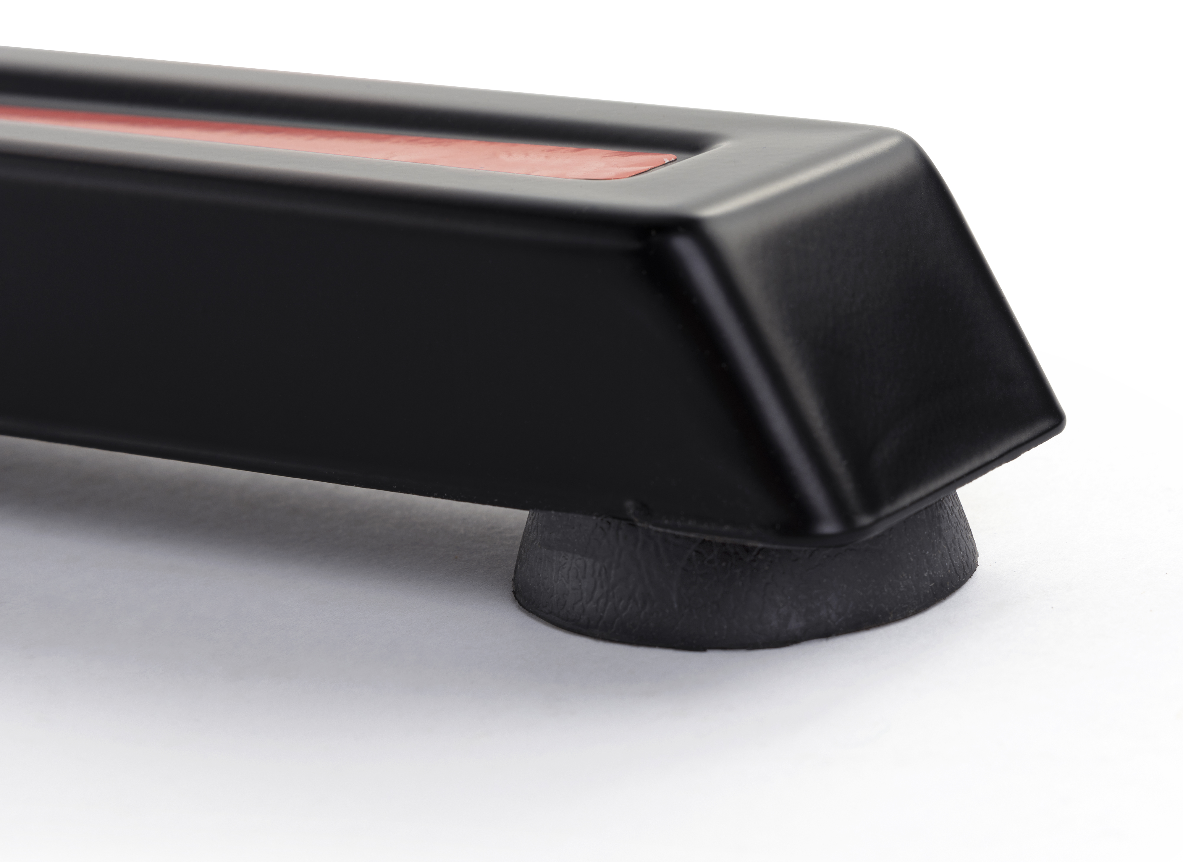 47.25"w Gaming Computer Desk with Z-Shaped Design, Floor Levelers - Black - Image 7