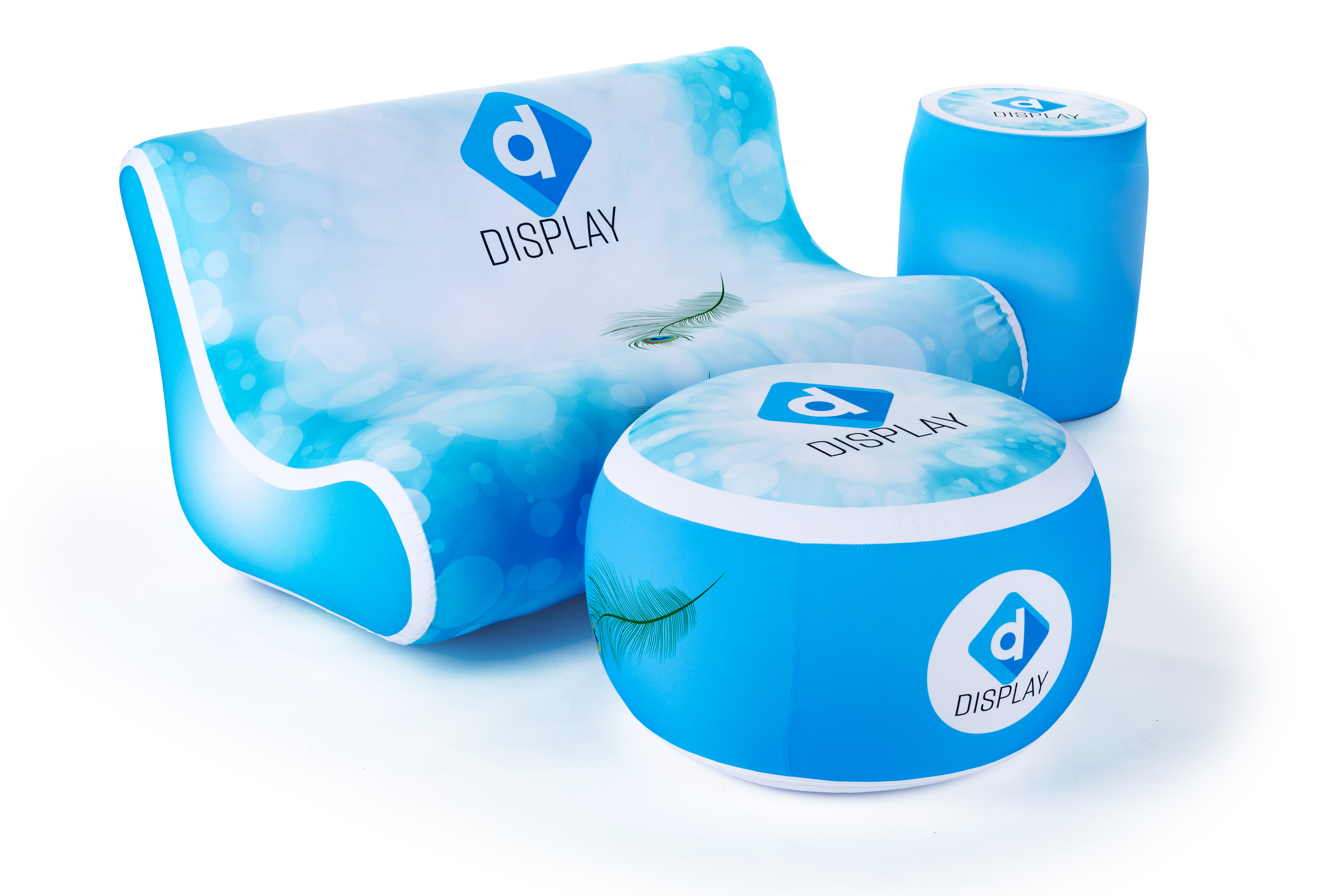 three-piece inflatable seating set