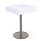 Square glow top bar table with 3 lighting transitions