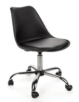 Molded Wheeled Office Chair with Modern Look