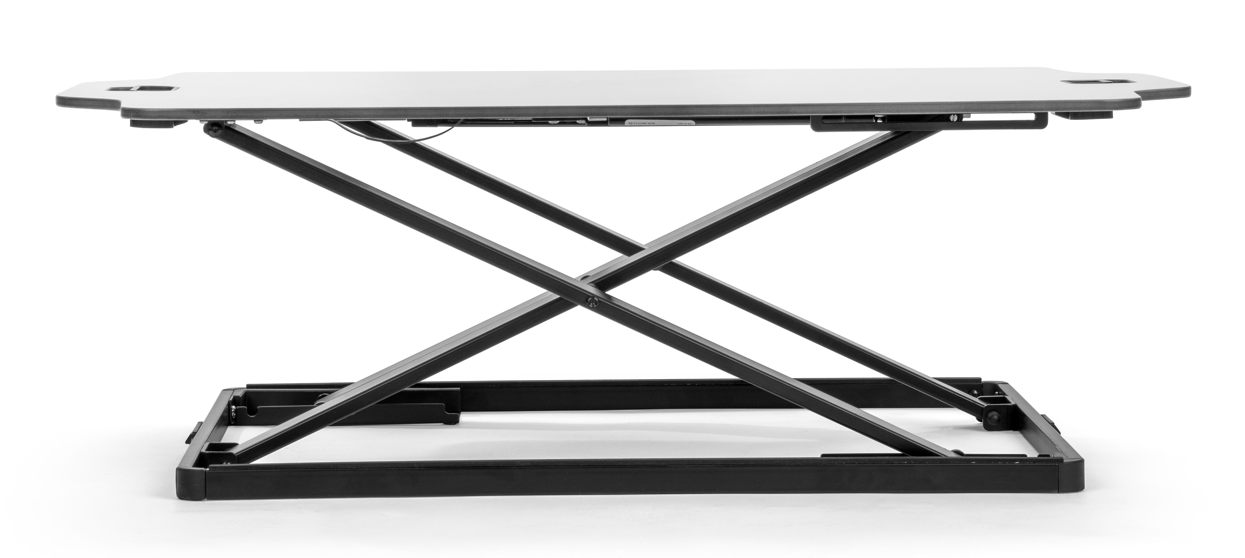 Foldable Desktop Riser | White w/ Steel Frame | Displays2Go