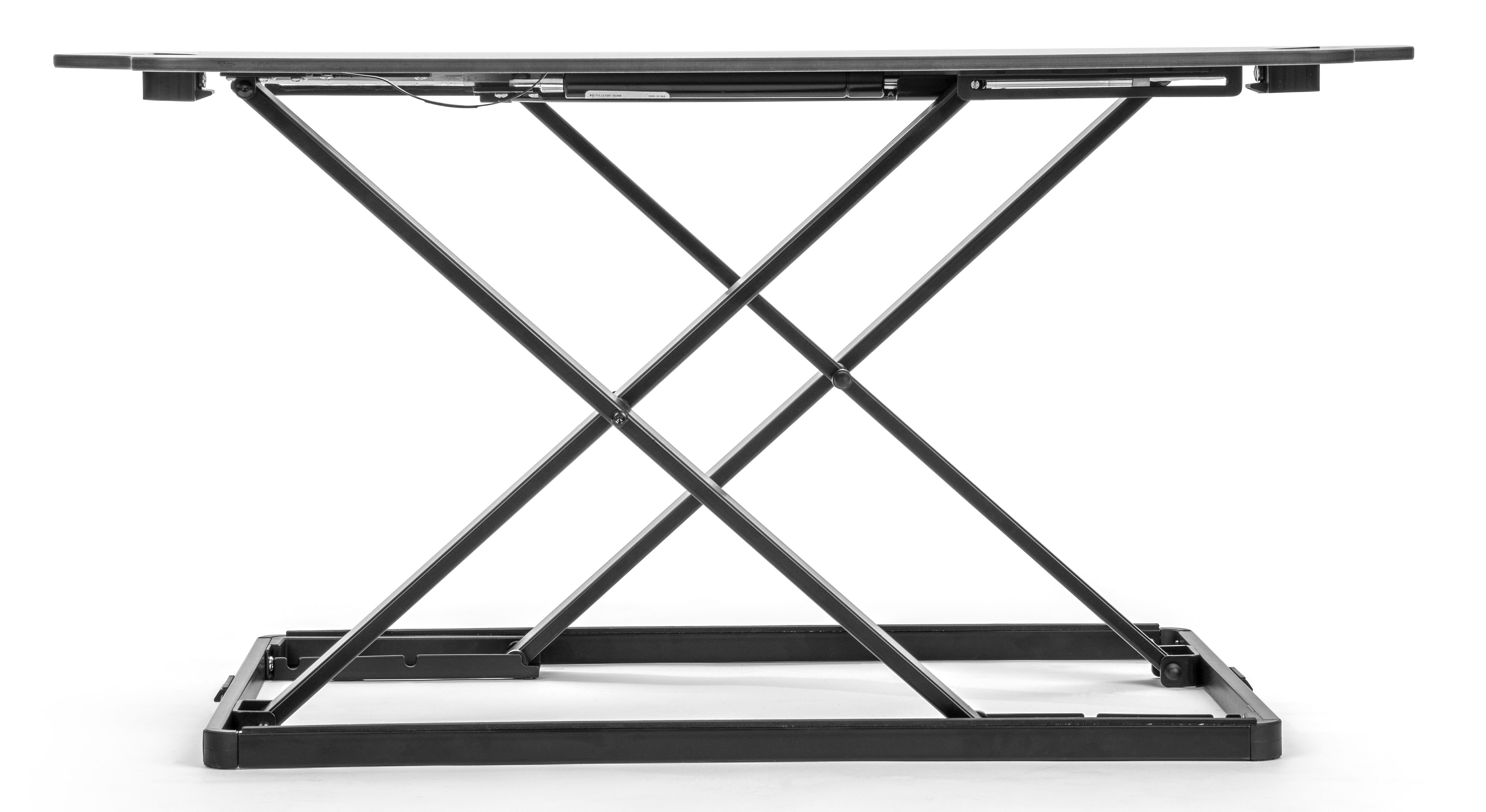 Foldable Desktop Riser | White w/ Steel Frame | Displays2Go