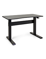 51 inch x 29.7 inch pneumatic height adjustable standing desk