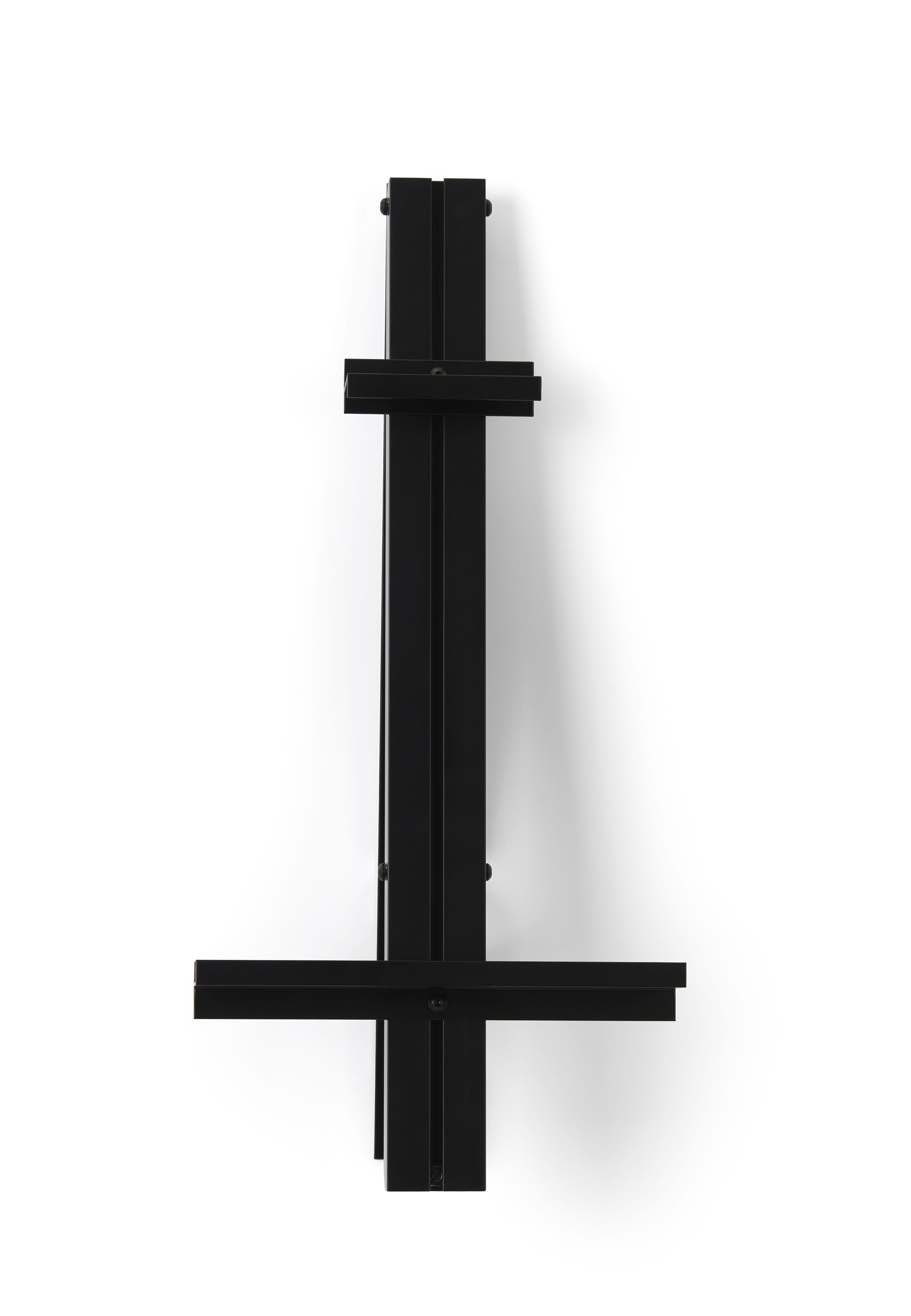 Tahoe Aluminum Studio Easel, Black Metal Single Mast For Canvasses