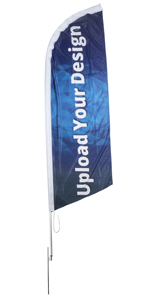 Custom Feather Flags | Fully Personalized Color Printing | Displays2go