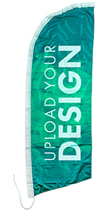 Replacement Custom Feather Flag for FF1025KIT