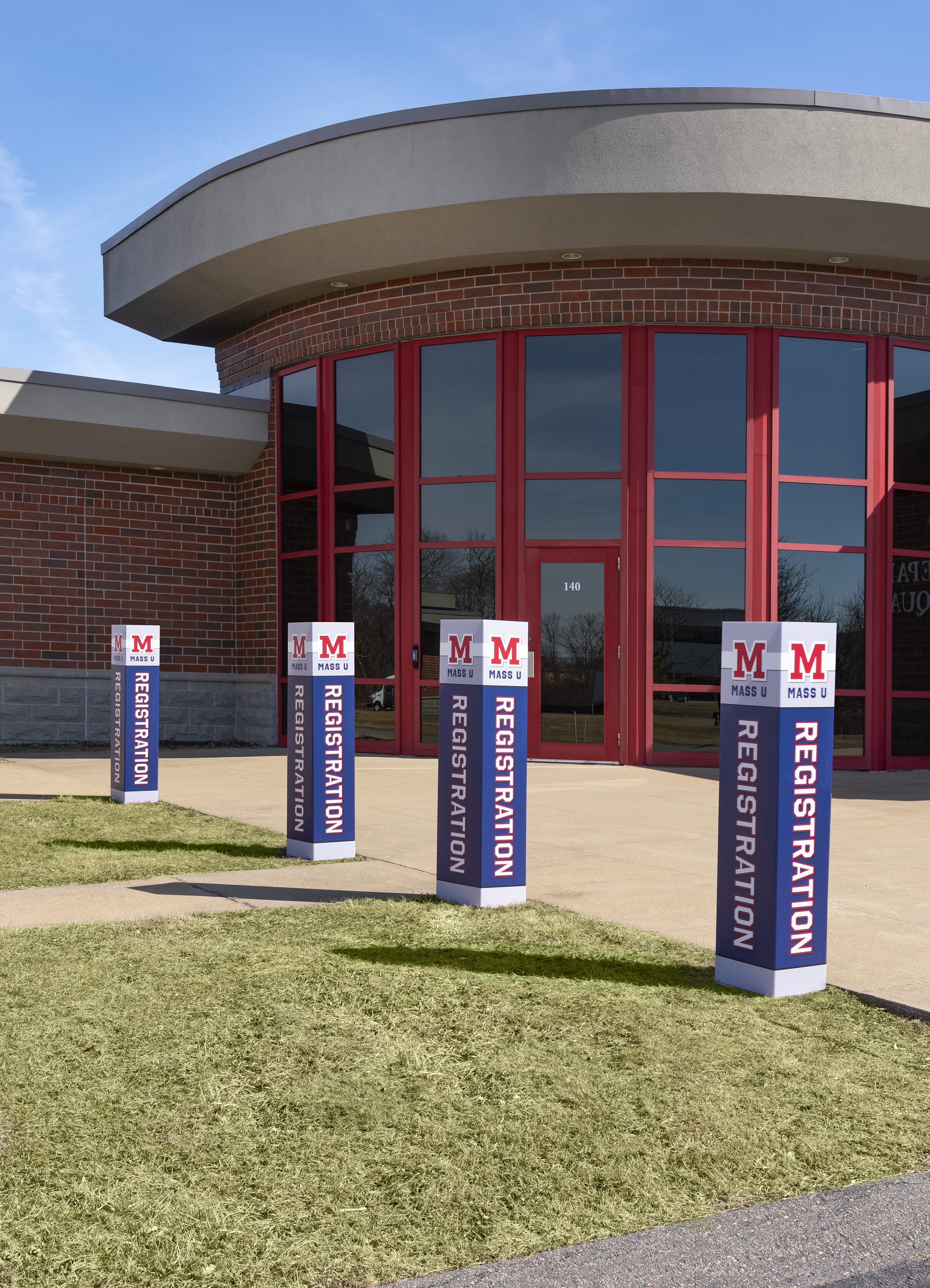 47.5 x 52 Coroplast® Bollard Sign Cover w/ 4-Sided Full-Color Custom Graphics - Image 6