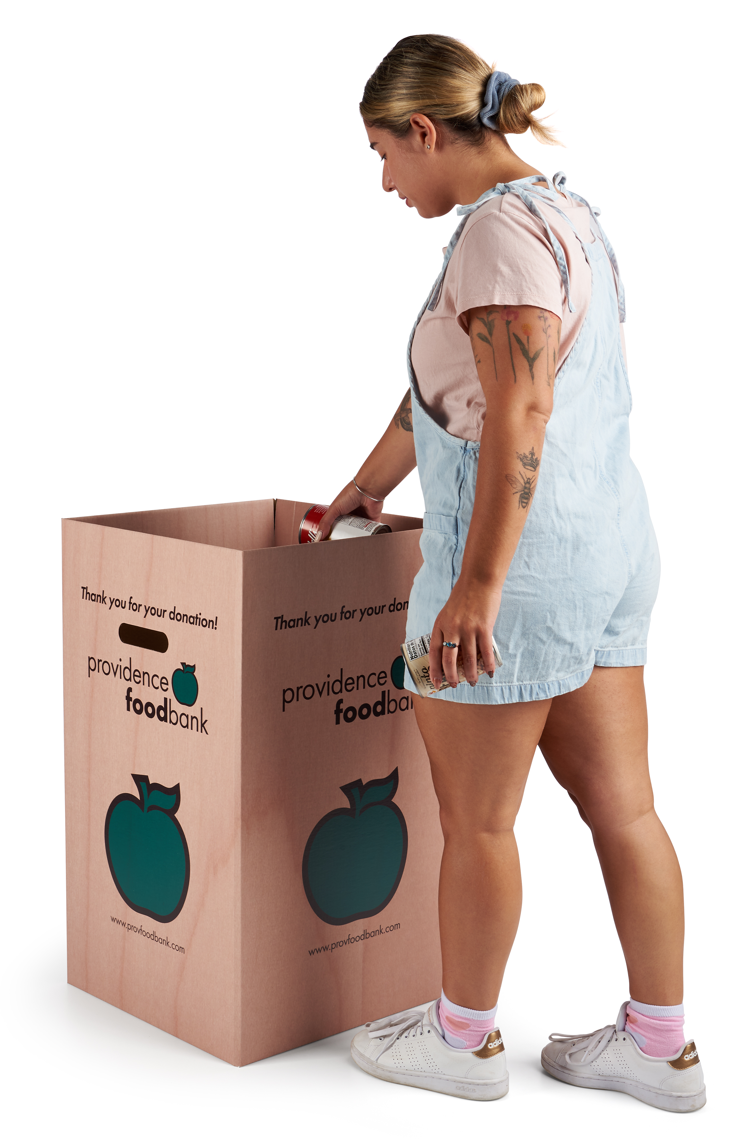 36.5 Gallons Custom Disposable Recyclable Cardboard Trash Can