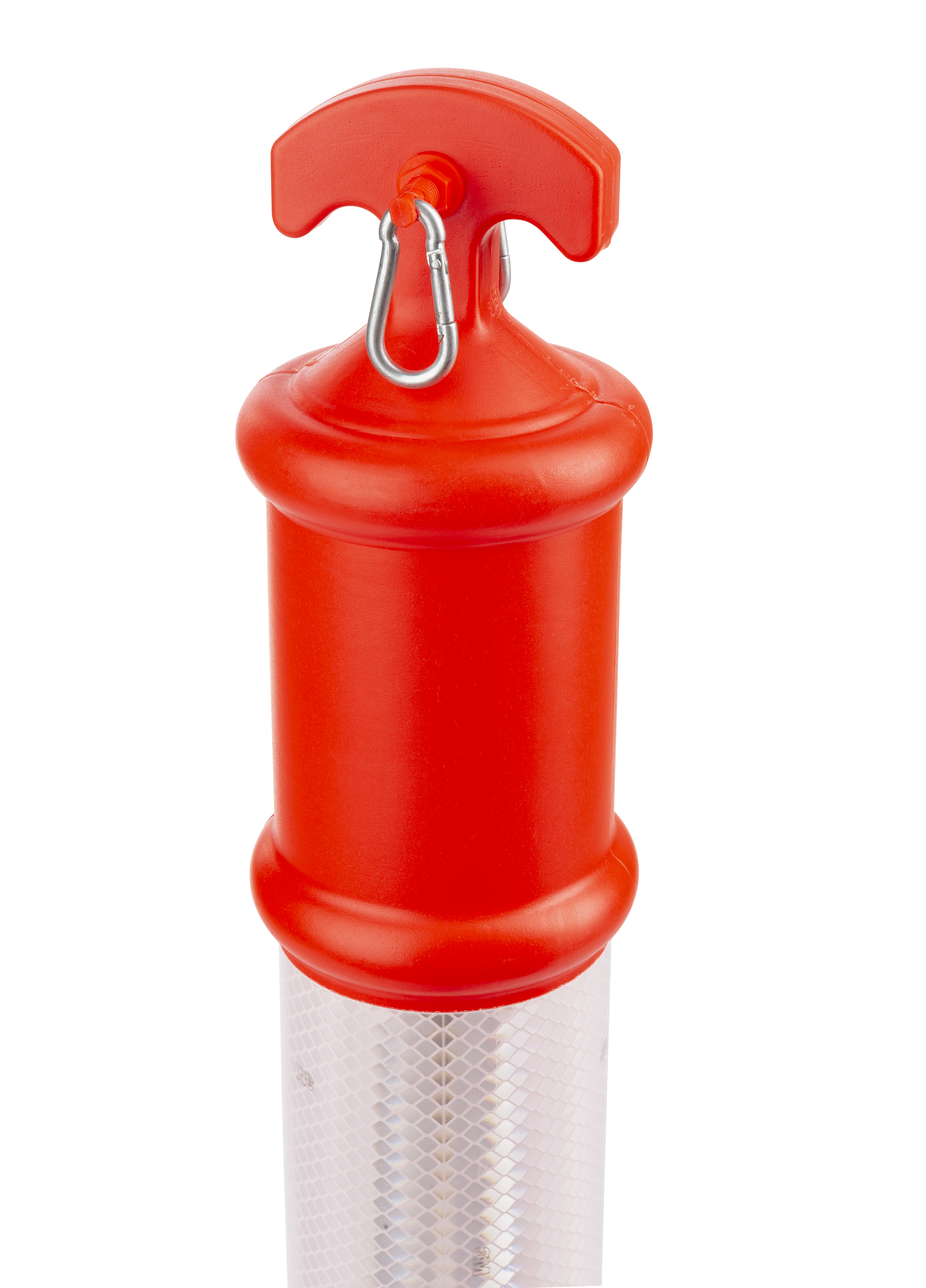 Rubber Post Traffic Delineator Post with Chain | Heavy-Duty Rubber Base | Displays2Go