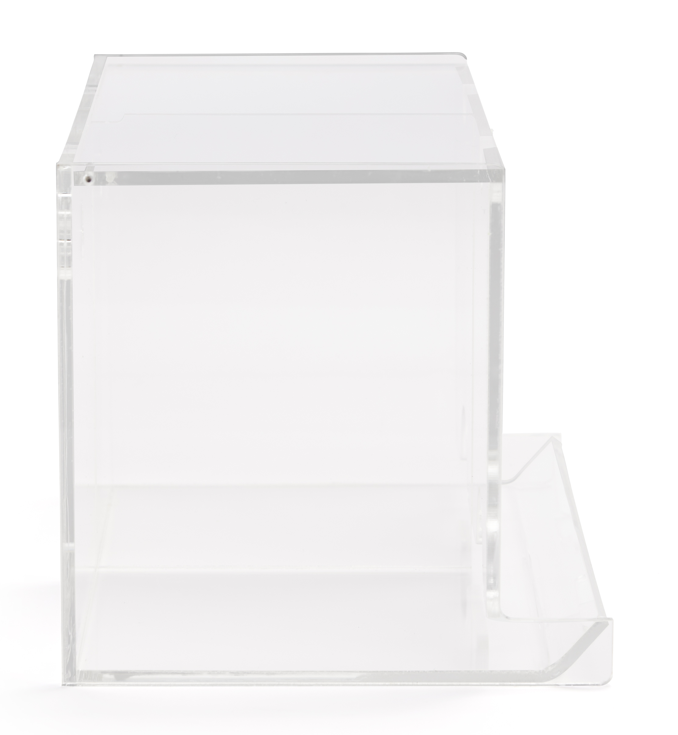 Double Acrylic Packet Holder, Countertop or Wall Mount, Top Loading - Clear - Image 4