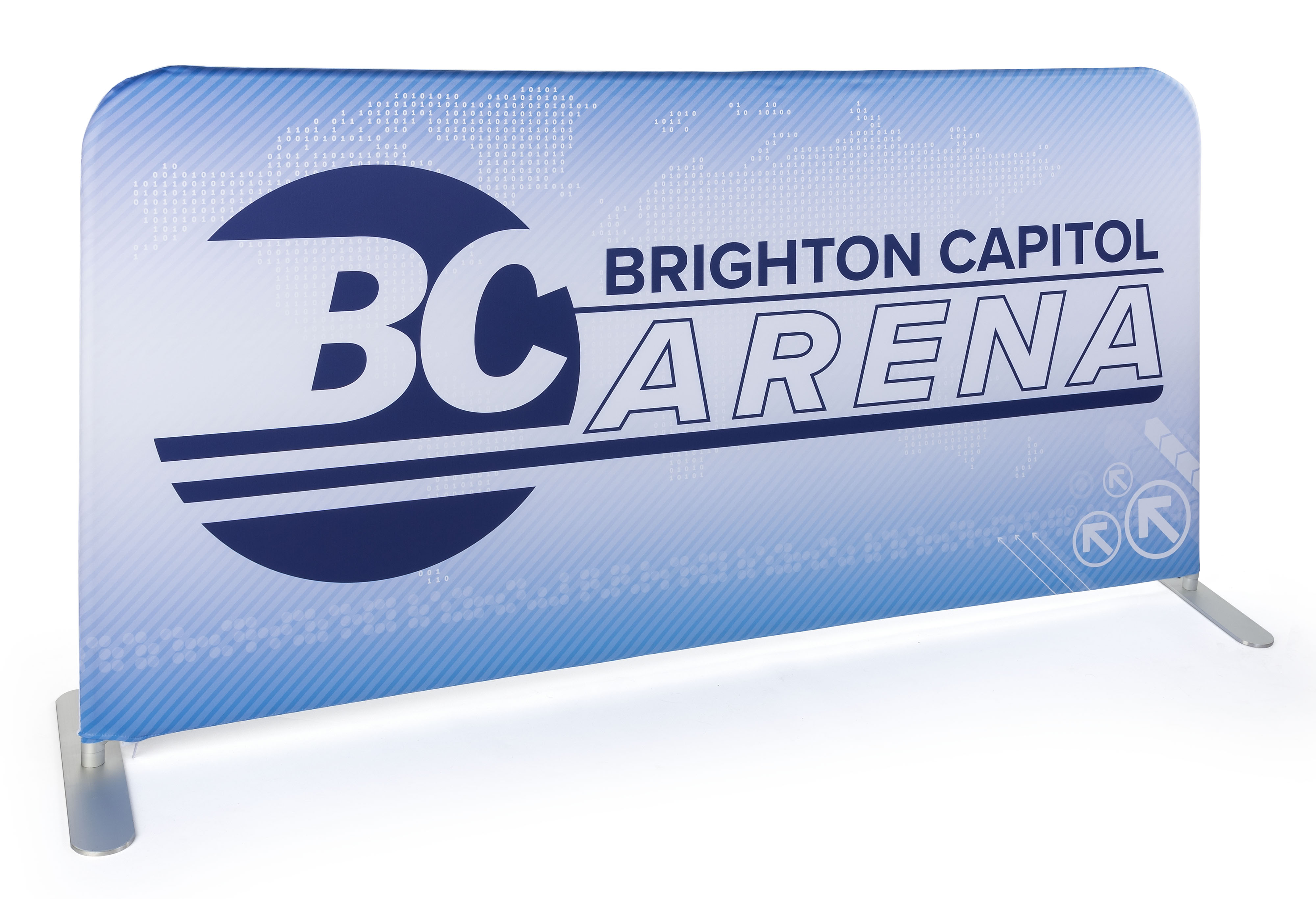 Custom Printed Replacement Graphics for FGICCP Cafe Barriers - Full Color Printing - Image 2