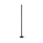 QueuePole Slim 39" Black Stanchion Post, Floor Mounting, Rope Not Included - Image 7