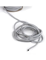 Coiled Section of the 50-ft Gray Elastic Barrier Cord
