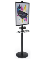Cell Phone Charger Kiosk for 22" x 28" Posters